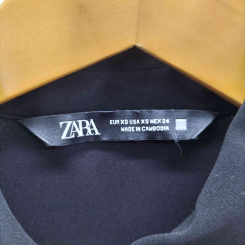 ザラ ZARA ベルトプリーツミディワンピース レディース JPN:XS